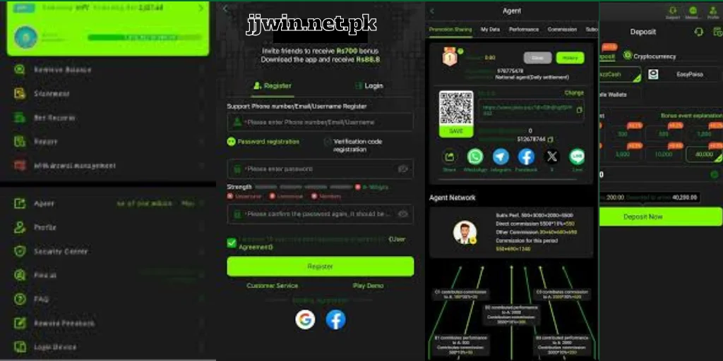 JJWin Interface